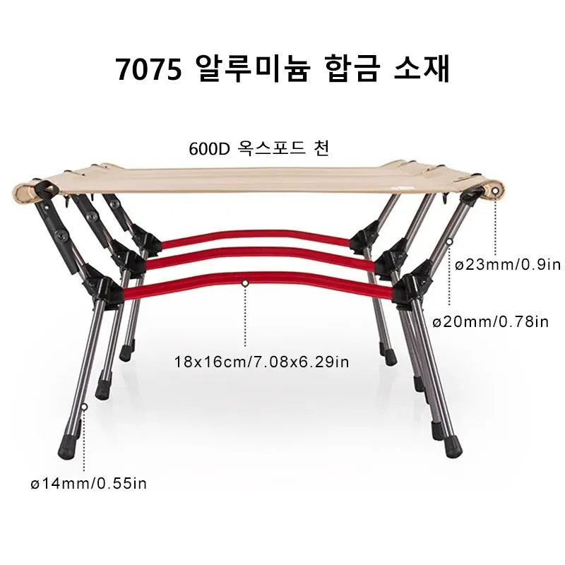 WESTTUNE Portable Folding Camping Cot – Ultralight Aluminum Sleeping Bed for Outdoor Travel